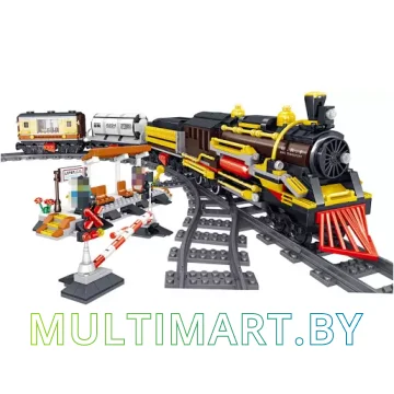 Конструктор Jisi Bricks QL0313 Грузовой поезд картинка 3